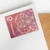 10-2 Floral Geometry Stamps