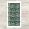 2-1 Floral Geometry Stamps