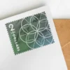 2-2 Floral Geometry Stamps