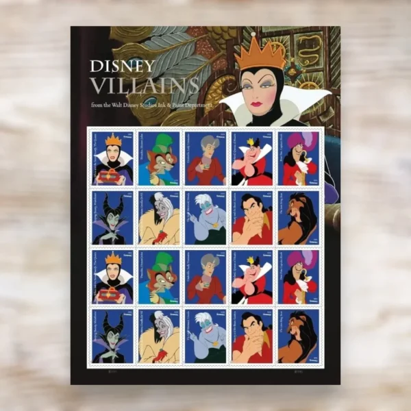 2017DisneyVillains2 Disney Villains 2017 stamps