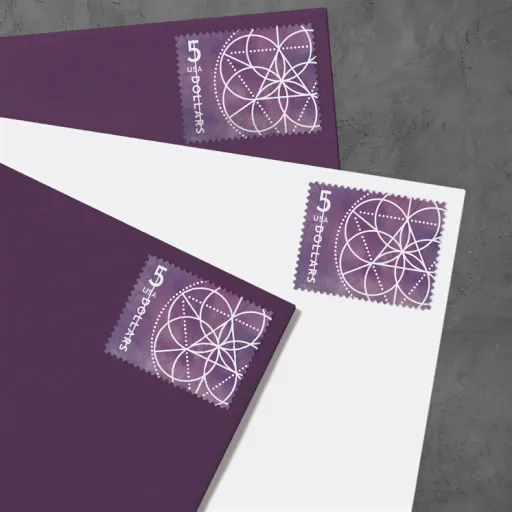 5-3 Floral Geometry Stamps