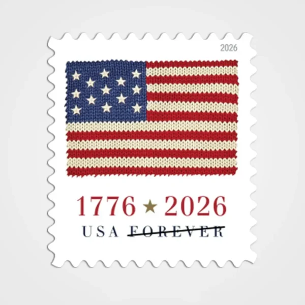 AmericanIconsStamps1 U.S. Flag 2026 Stamps - Forever First Class Postage Stamps