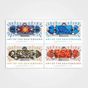 Art_of_the_Skateboard_Stamps_1 Art of the Skateboard Stamps - Forever First Class Postage Stamps