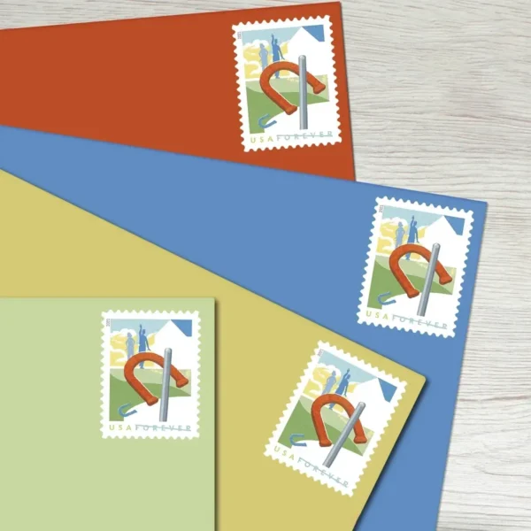 Backyard_Games_Stamps_2 Backyard Games Stamps - Forever First Class Postage Stamps