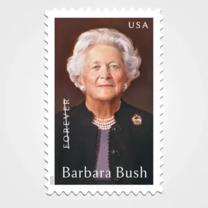 Barbara_Bush_Stamps_1 Barbara Bush Stamps - Forever First Class Postage Stamps