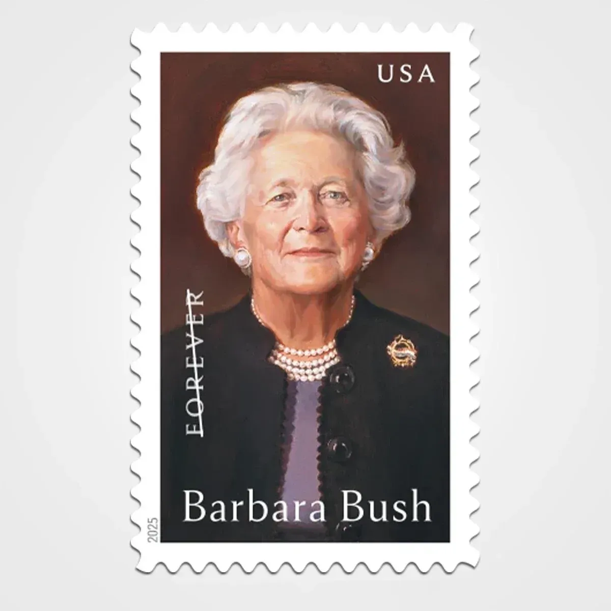 Barbara Bush stamp product