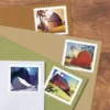 Barns POSTCARD2 Barns Postcard Stamps