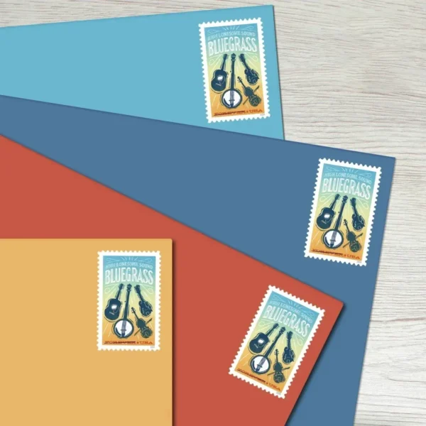 Bluegrass_Stamp_2 Bluegrass Stamps - Forever First Class Postage Stamps