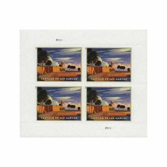 Castillo De San Marcos Stamps2 Castillo De San Marcos Stamps