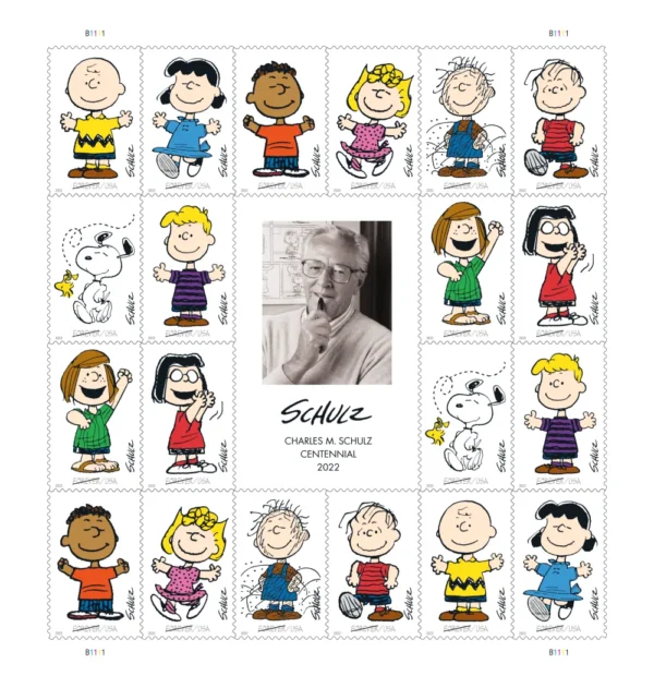 Charles_M._Schulz_Stamps_4 Charles M. Schulz Forever Stamps – Bundle & Save