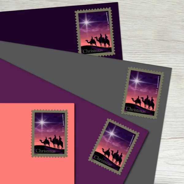 ChristmasMagiStamps2 Christmas Magi Stamps - Forever First Class Postage Stamps