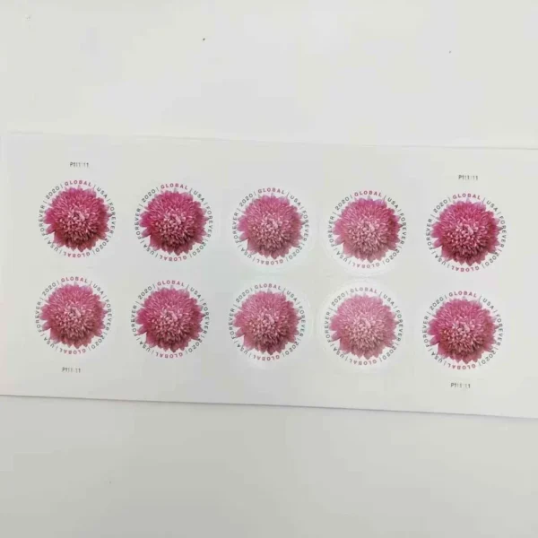 Global :Chrysanthemum Stamps