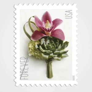 Contemporary_Boutonniere_Stamps_1 Contemporary Boutonniere Stamps - Forever First Class Postage Stamps