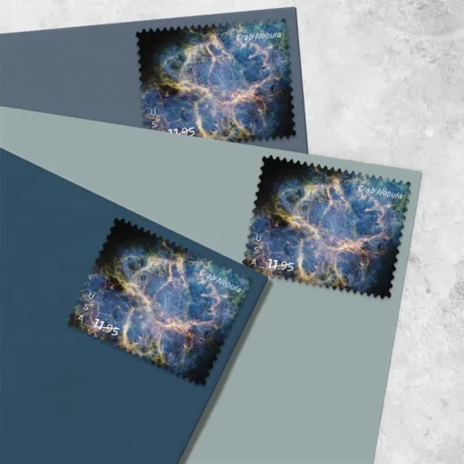 Crab Nebula2 Crab Nebula Priority Mail Stamps
