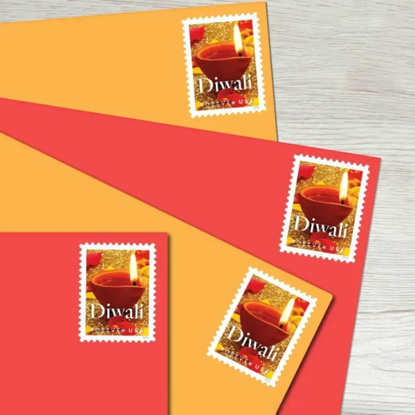 Diwali_Stamps_2 Diwali Stamps - Forever First Class Postage Stamps