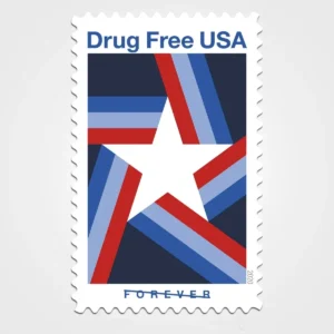 Drug_Free_USA_Stamps_1 Drug Free USA Stamps - Forever First Class Postage Stamps