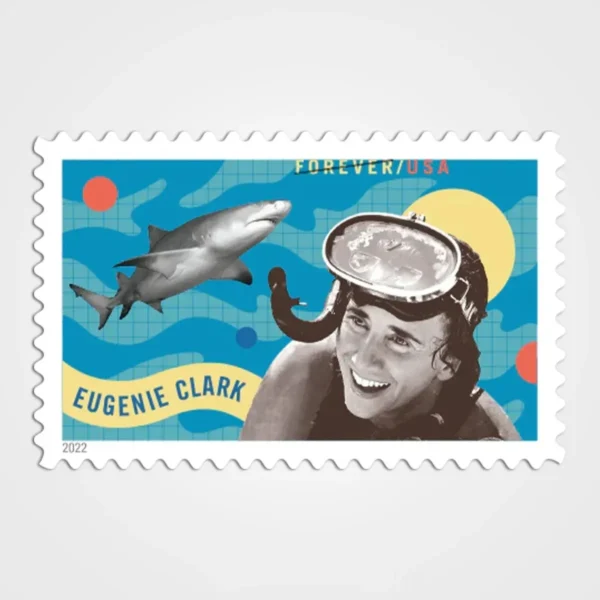 Eugenie_Clark_Stamps_1 Eugenie Clark Stamps - Forever First Class Postage Stamps