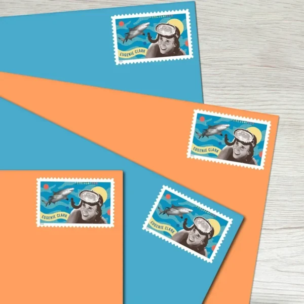 Eugenie_Clark_Stamps_2 Eugenie Clark Stamps - Forever First Class Postage Stamps