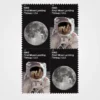 First_Moon_Landing_Stamps_1 First Moon Landing Stamps - Forever First Class Postage Stamps
