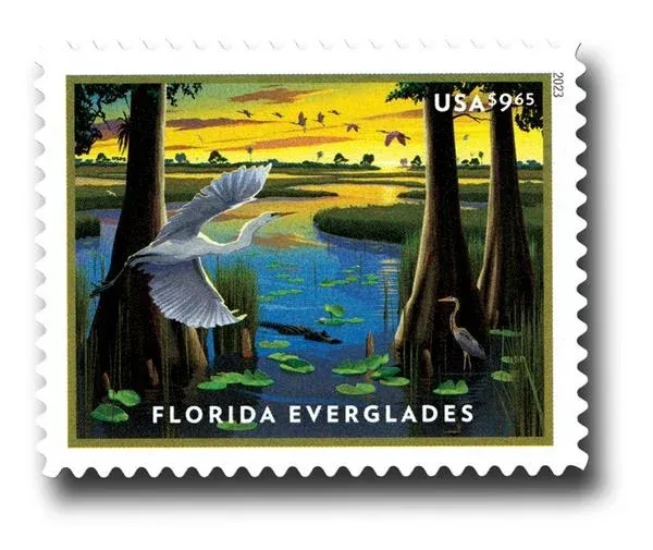 2023 .65 Florida Everglades stamps