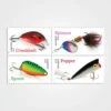 Freshwater_Fishing_Lures_Stamps_1 Freshwater Fishing Lures Stamps - Forever First Class Postage Stamps