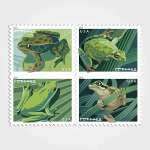 Frogs_Stamps_1 Frogs Stamps - Forever First Class Postage Stamps