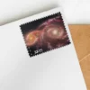 Galaxy Pair2 Galaxy Pair Priority Mail Express Stamps
