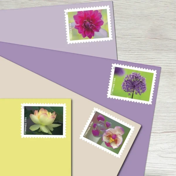 Garden Beauty Stamps - Forever First Class Postage Stamps