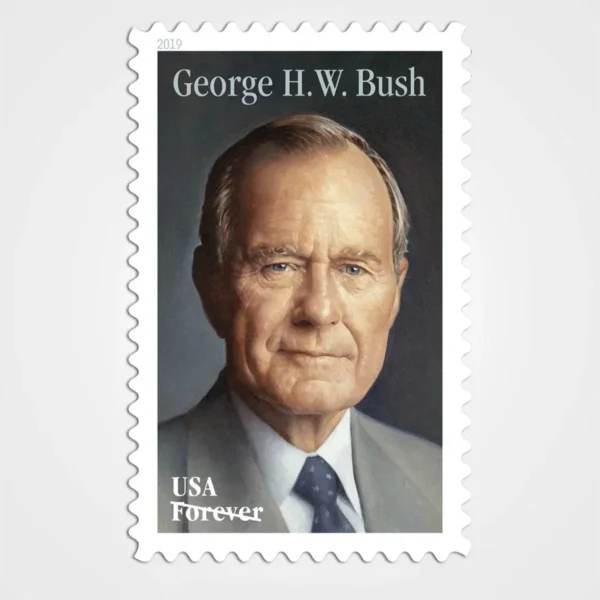 George_H.W._Bush_Stamps_1 George H.W. Bush Stamps - Forever First Class Postage Stamps