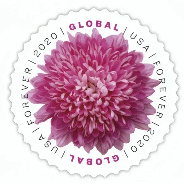 Global :Chrysanthemum Stamps