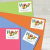 Happy_Birthday_Stamps_2 Happy Birthday 2026 Stamps - Forever First Class Postage Stamps