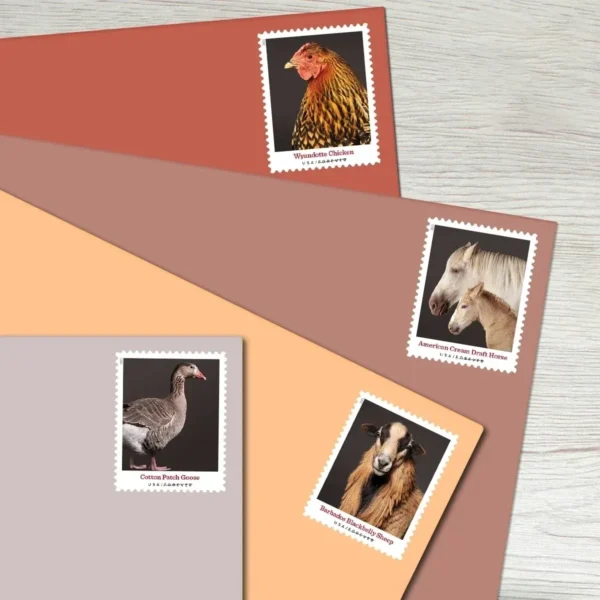 Heritage_Breeds_Stamps_2 Heritage Breeds Stamps - Forever First Class Postage Stamps