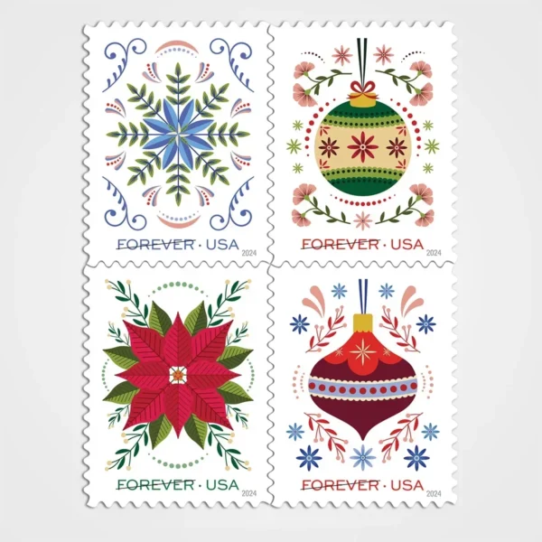 Holiday_Joy_Stamps_1 Holiday Joy Stamps - Forever First Class Postage Stamps