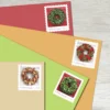 Holiday Wreaths Stamps - Forever First Class Postage Stamps