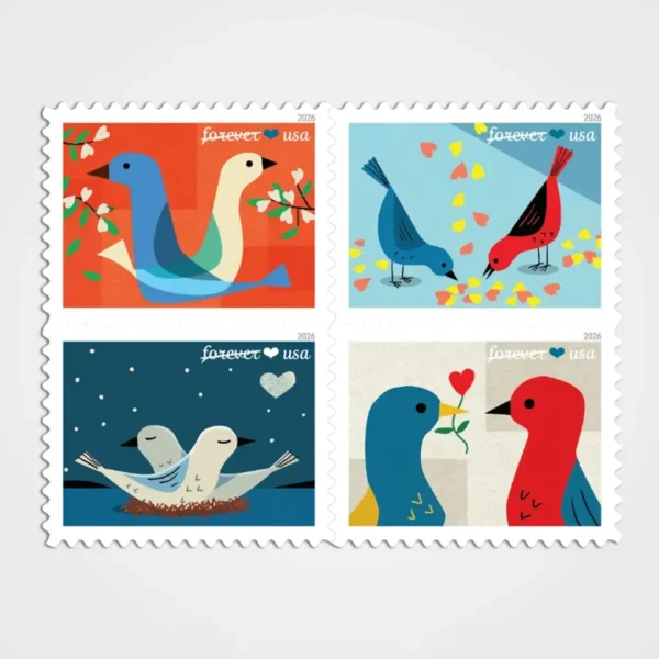 LOVE2026Stamps1 Love 2026 Stamps - Forever First Class Postage Stamps