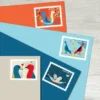LOVE2026Stamps2 Love 2026 Stamps - Forever First Class Postage Stamps