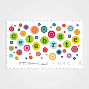 Let_s_Celebrate_Stamps Let's Celebrate! Stamps - Forever First Class Postage Stamps