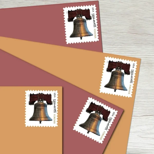Liberty_Bell_Stamps_2 Liberty Bell Stamps - Forever First Class Postage Stamps