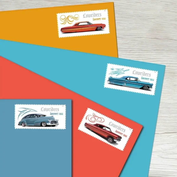 LowridersStamps2 Lowriders Stamps - Forever First Class Postage Stamps