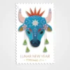 Lunar_New_Year_Year_of_the_Ox_Stamps_1 Lunar New Year · Year of the Ox Stamps - Forever First Class Postage Stamps
