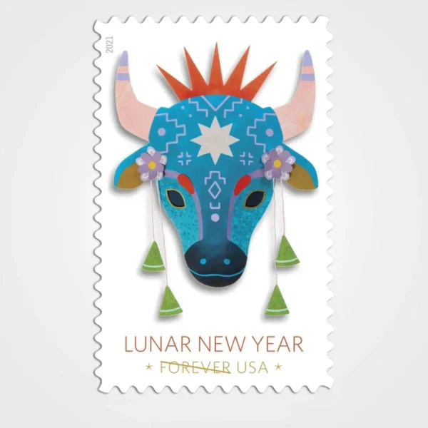Lunar_New_Year_Year_of_the_Ox_Stamps_1 Lunar New Year · Year of the Ox Stamps - Forever First Class Postage Stamps