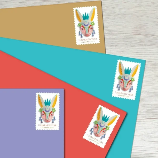 Lunar_New_Year_Year_of_the_Rabbit_Stamps_2 Lunar New Year · Year of the Rabbit Stamps - Forever First Class Postage Stamps
