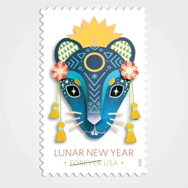 Lunar_New_Year_Year_of_the_Rat_Stamps_1 Lunar New Year · Year of the Rat Stamps - Forever First Class Postage Stamps