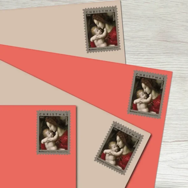 Madonna and Child by Bachiacca Stamps - Forever First Class Postage Stamps