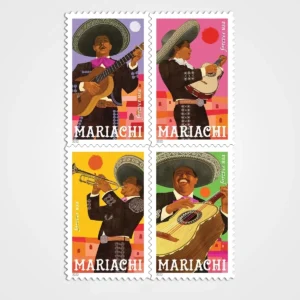Mariachi_Stamps_1 Mariachi Stamps - Forever First Class Postage Stamps
