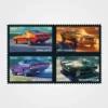 Pony_Cars_Stamps_1 Pony Cars Stamps - Forever First Class Postage Stamps