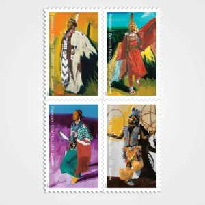 Powwows_Celebrating_Native_American_Culture_Stamps_1 Powwows: Celebrating Native American Culture Stamps - Forever First Class Postage Stamps