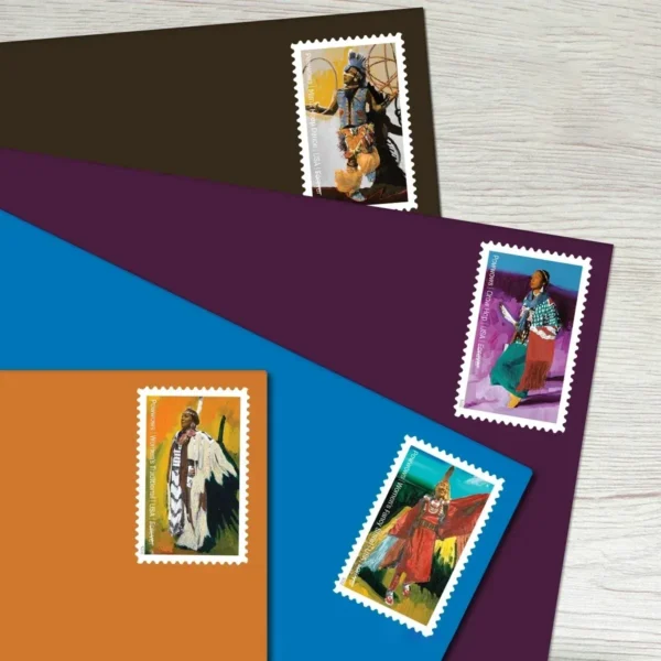 Powwows: Celebrating Native American Culture Stamps - Forever First Class Postage Stamps