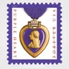 Purple Heart Medal Stamps - Forever First Class Postage Stamps