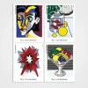 Roy Lichtenstein Stamps - Forever First Class Postage Stamps